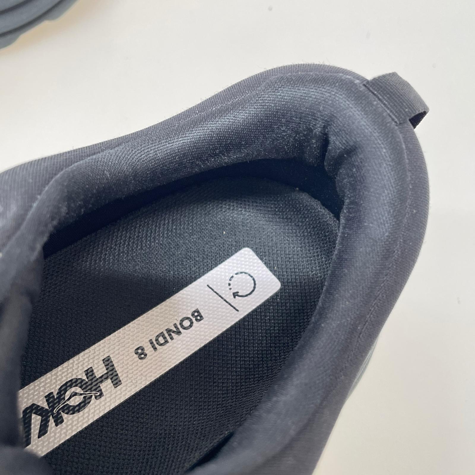 スニーカー HOKA ONE ONE BONDI 8 26.5cm BLK 26.5cm (US8 1/2 UK8 EU43) ブラック