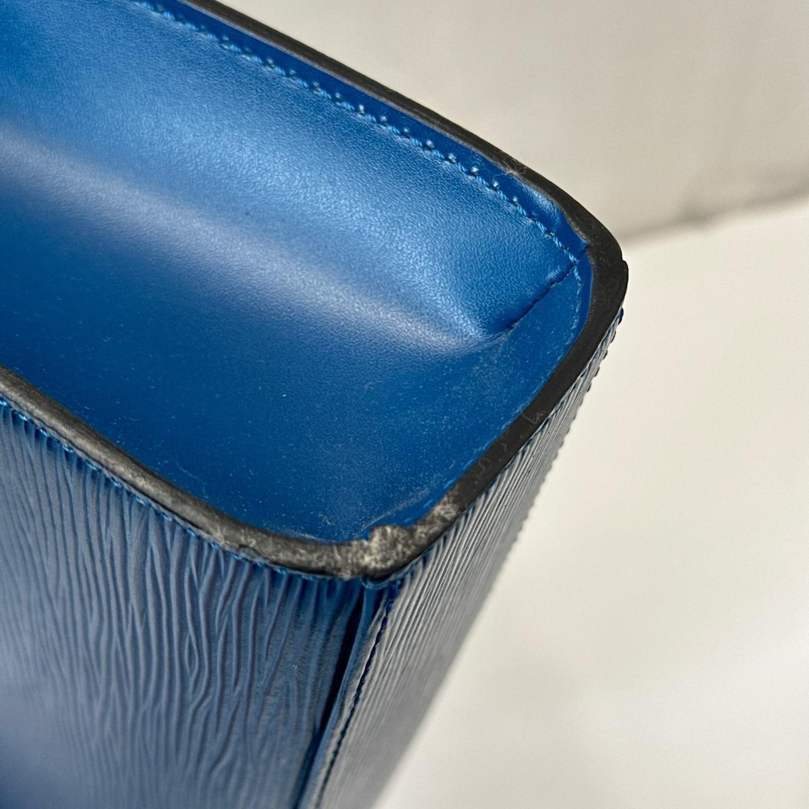 LOUIS VUITTON エピ マルゼルブ 青 M52375