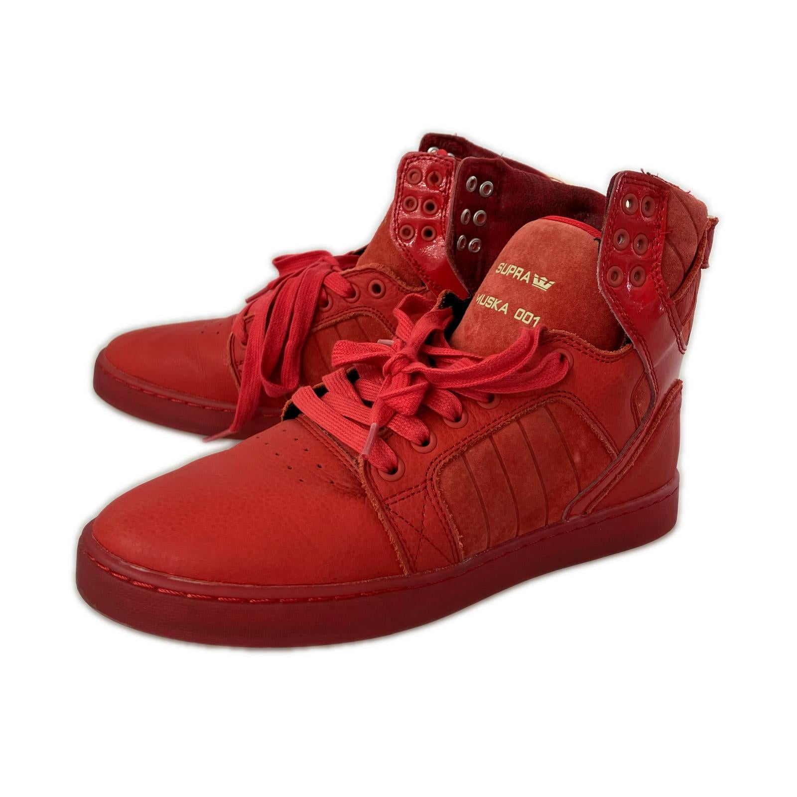 スニーカー SUPRA SKYTOP LX (27.5㎝) 赤 27.5cm (US9 1/2 UK9 EU45) レッド