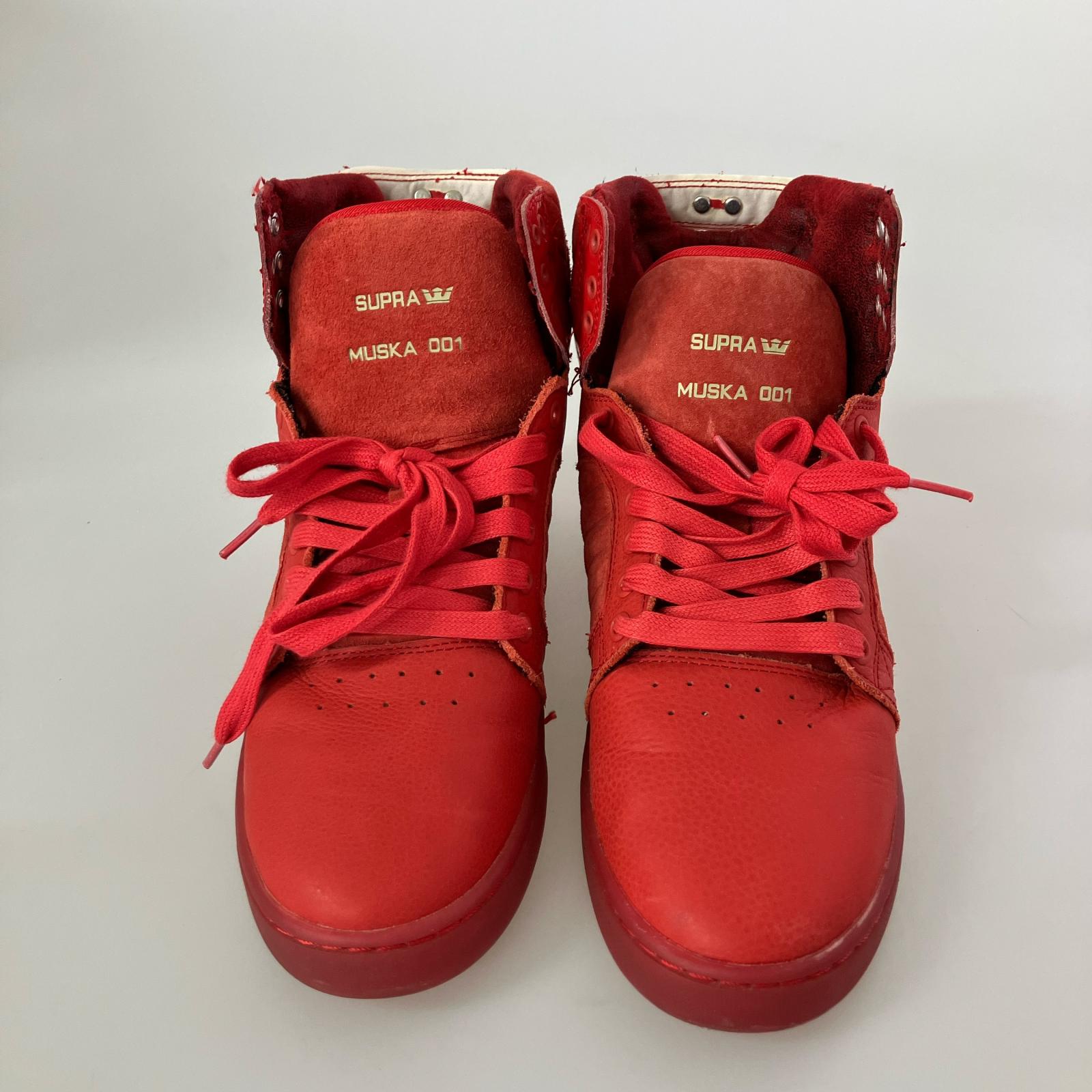 スニーカー SUPRA SKYTOP LX (27.5㎝) 赤 27.5cm (US9 1/2 UK9 EU45) レッド