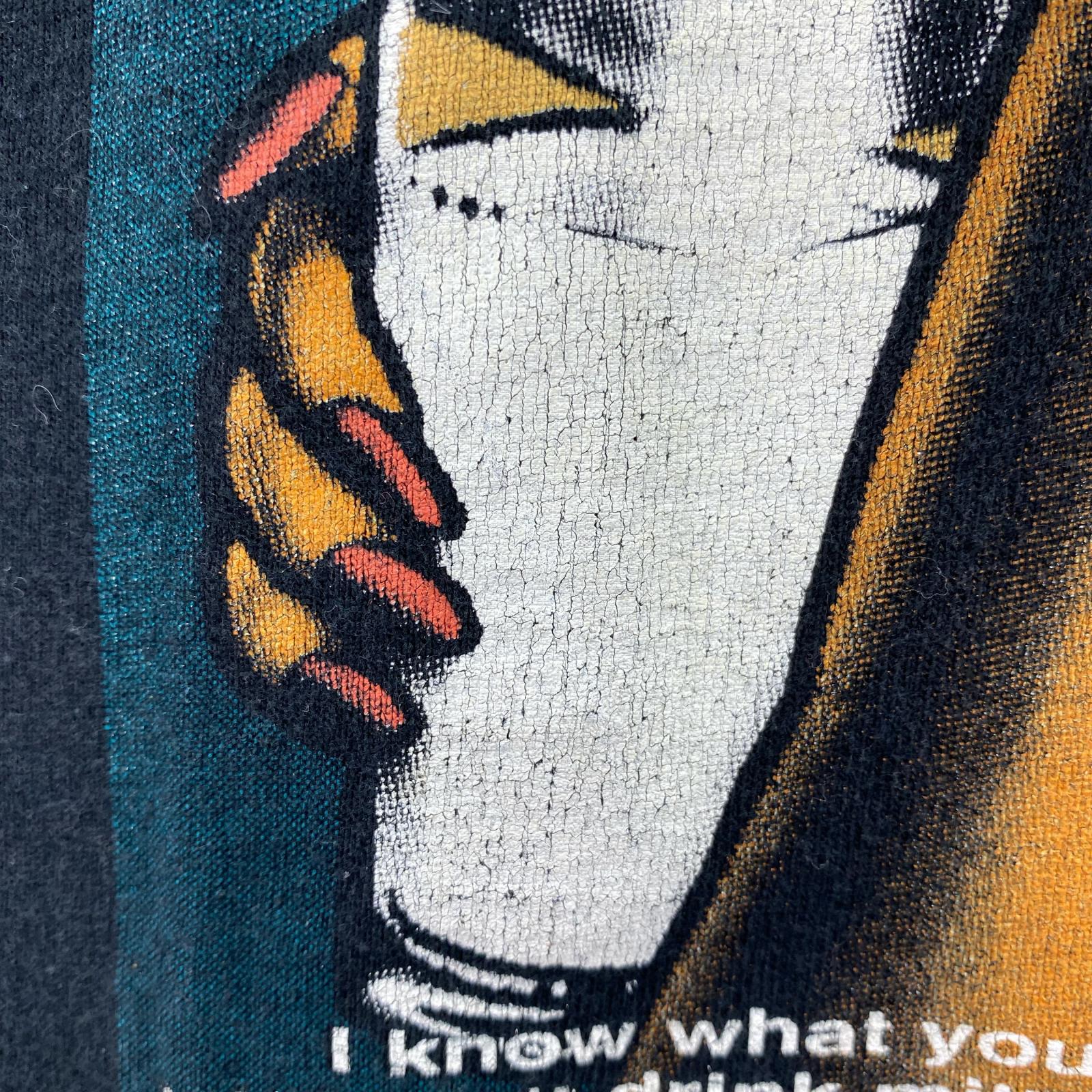 半袖Ｔシャツ 90s Betty Boop MILK パロディT BLK M