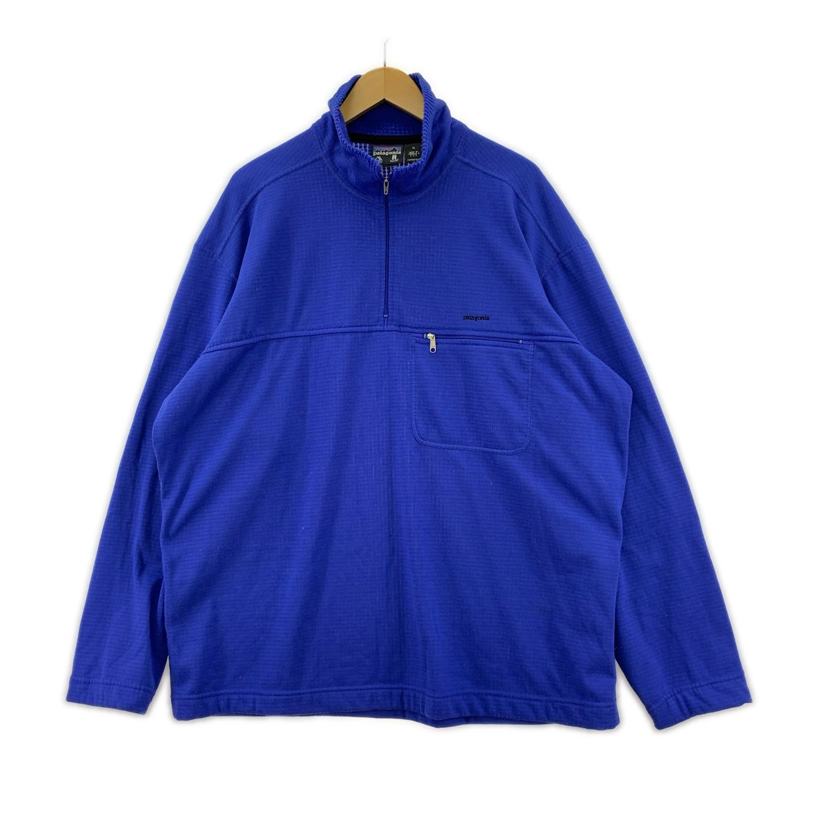 長袖Ｔシャツ 00年代 USA製 レギュレーター R1 フリース ブルー