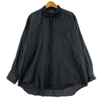 長袖シャツ HOMME PLUS ブラック