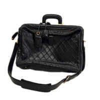 CHANEL ラムスキン ビコローレ ビジネスバッグ