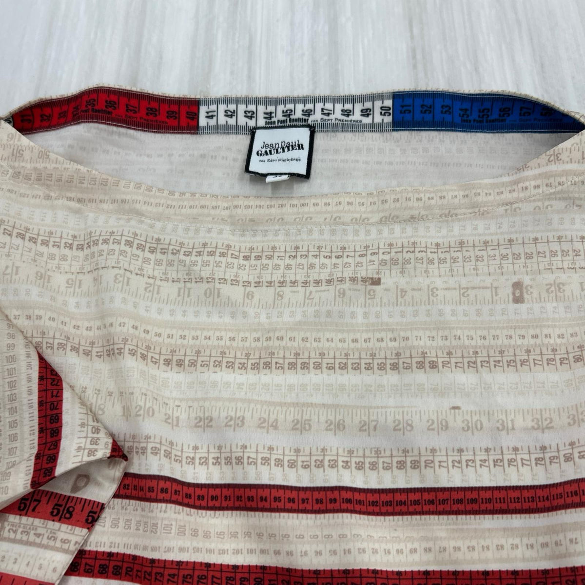 長袖Ｔシャツ ﾒｼﾞｬｰ柄 LSｶｯﾄｿｰ 赤系（38） 38