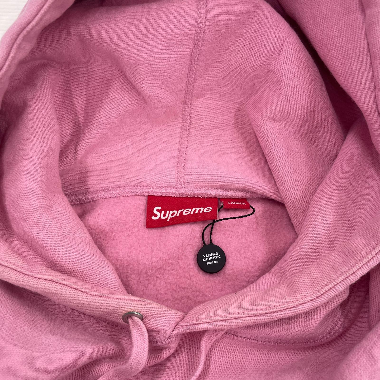 パーカー Box Logo Hooded Sweatshirt M ピンク