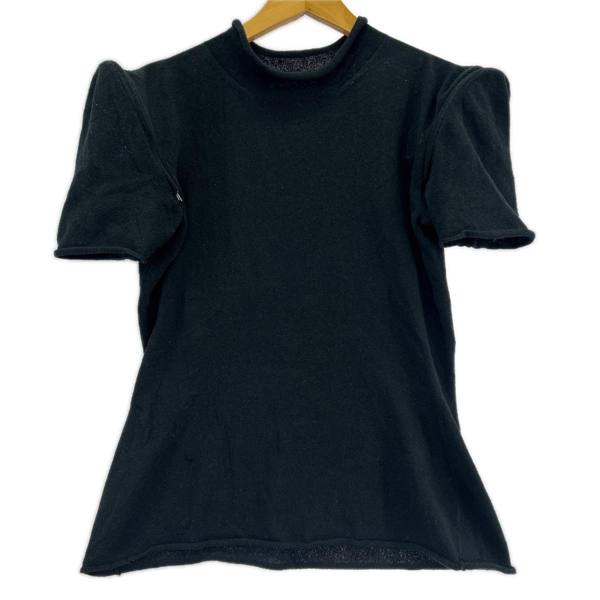 半袖Ｔシャツ FC-K22-073 ﾜｲﾔｰｼｮﾙﾀﾞｰ ｺｯﾄﾝﾎﾟﾘ 黒 ブラック