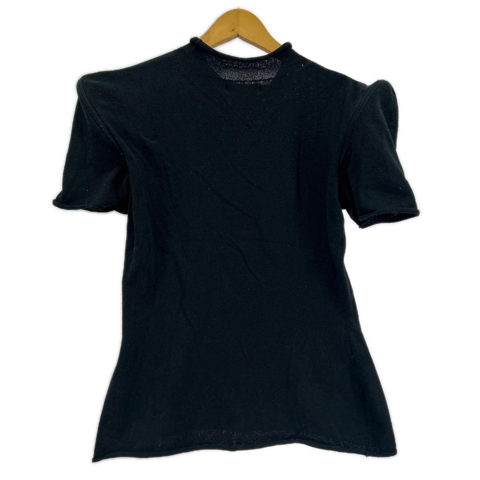 半袖Ｔシャツ FC-K22-073 ﾜｲﾔｰｼｮﾙﾀﾞｰ ｺｯﾄﾝﾎﾟﾘ 黒 ブラック