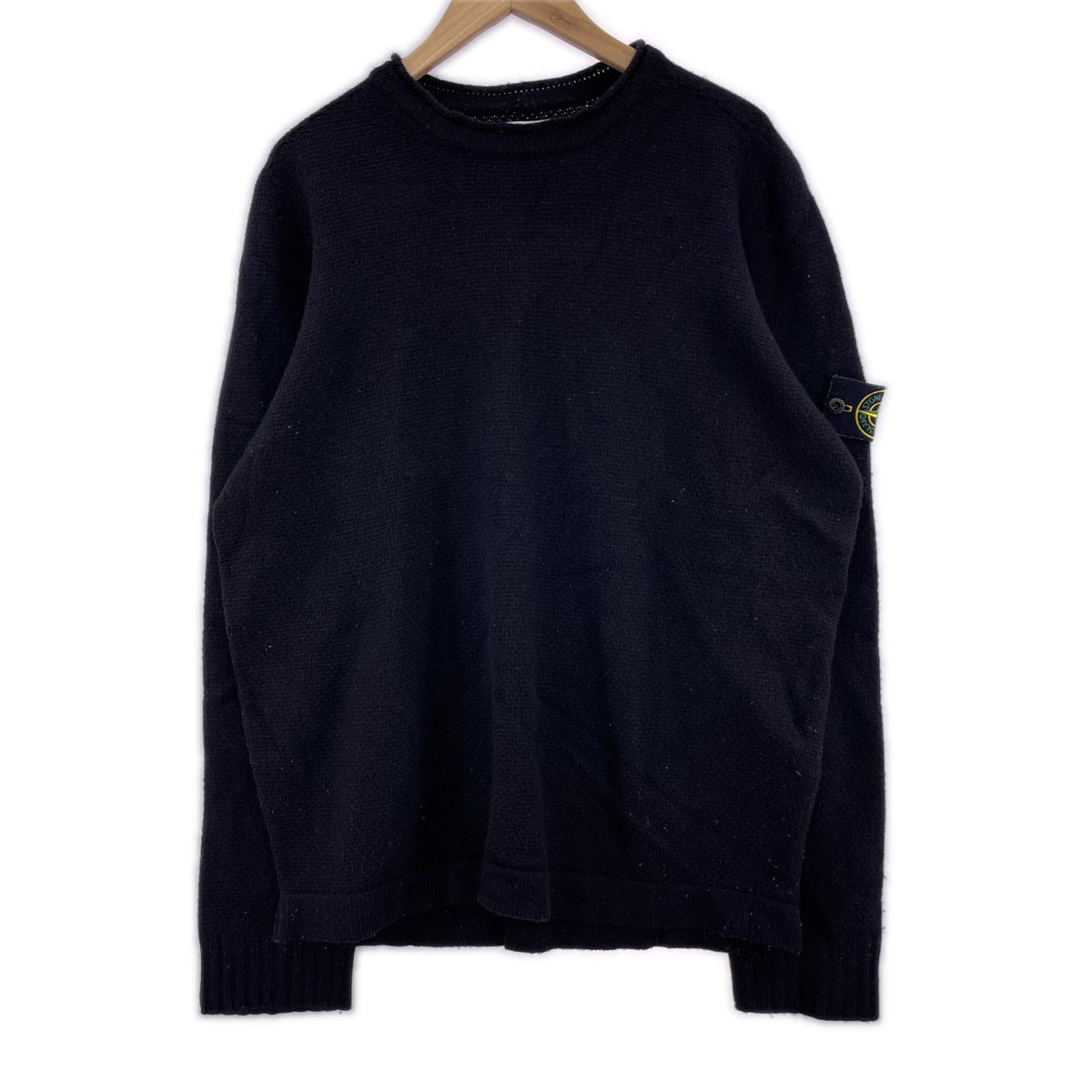 ニット 24AW/CREWNECK KNIT SWEATER/XL/ブラック ブラック