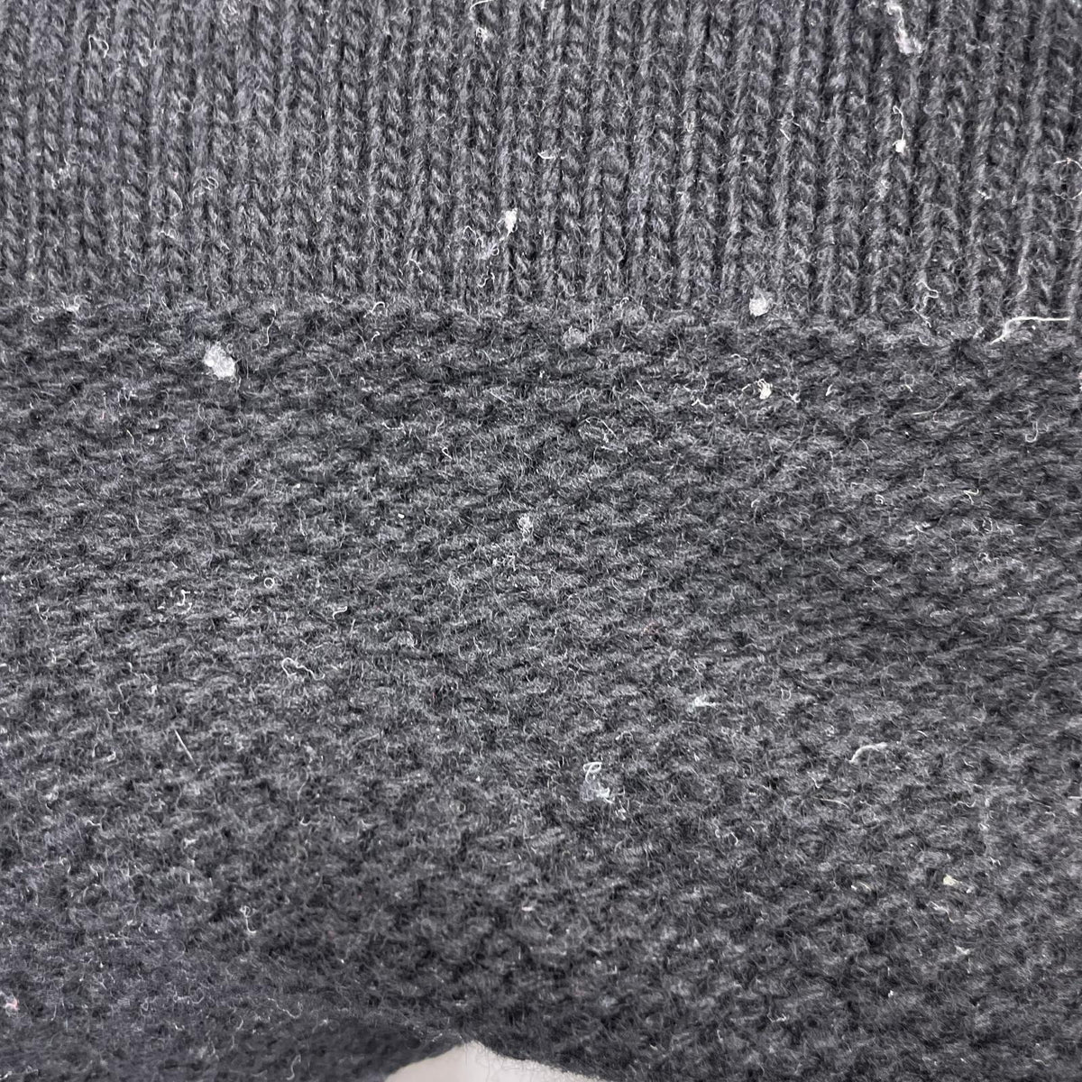 ニット 24AW/CREWNECK KNIT SWEATER/XL/ブラック ブラック