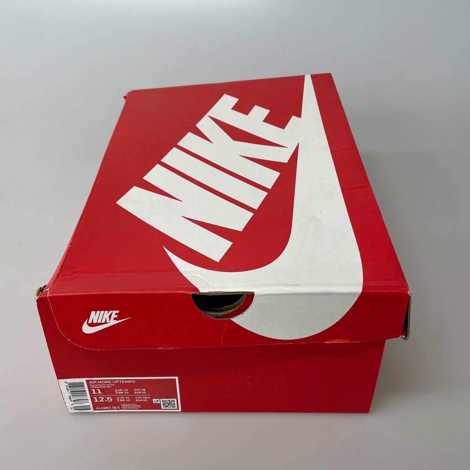 スニーカー air more uptempo 29.0cm ブラック