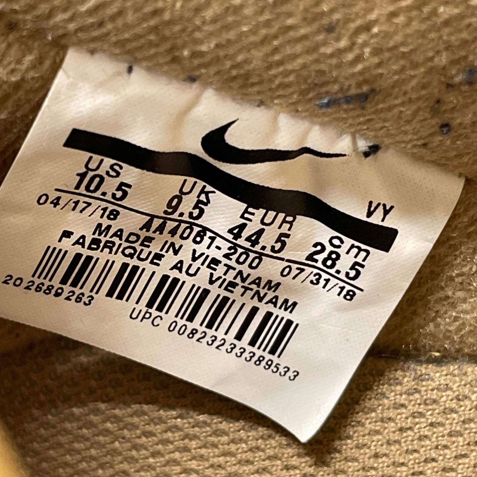 スニーカー Air Force 1 Low Wheat 28.5cm 28.5cm (US10 1/2 UK10 EU47) ブラウン