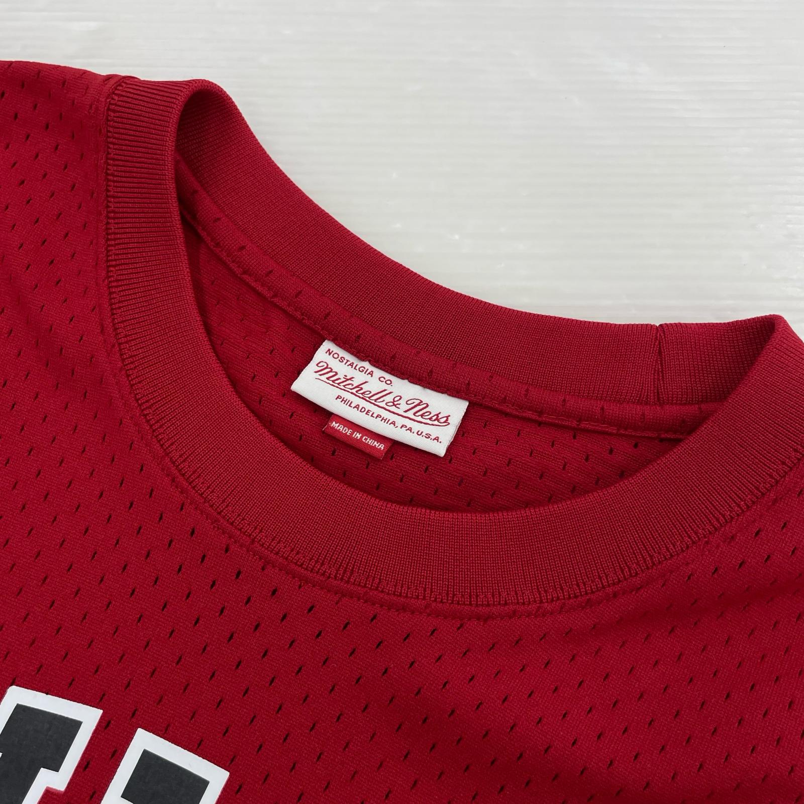 半袖Ｔシャツ mitchell＆ness ゲームシャツ XL レッド