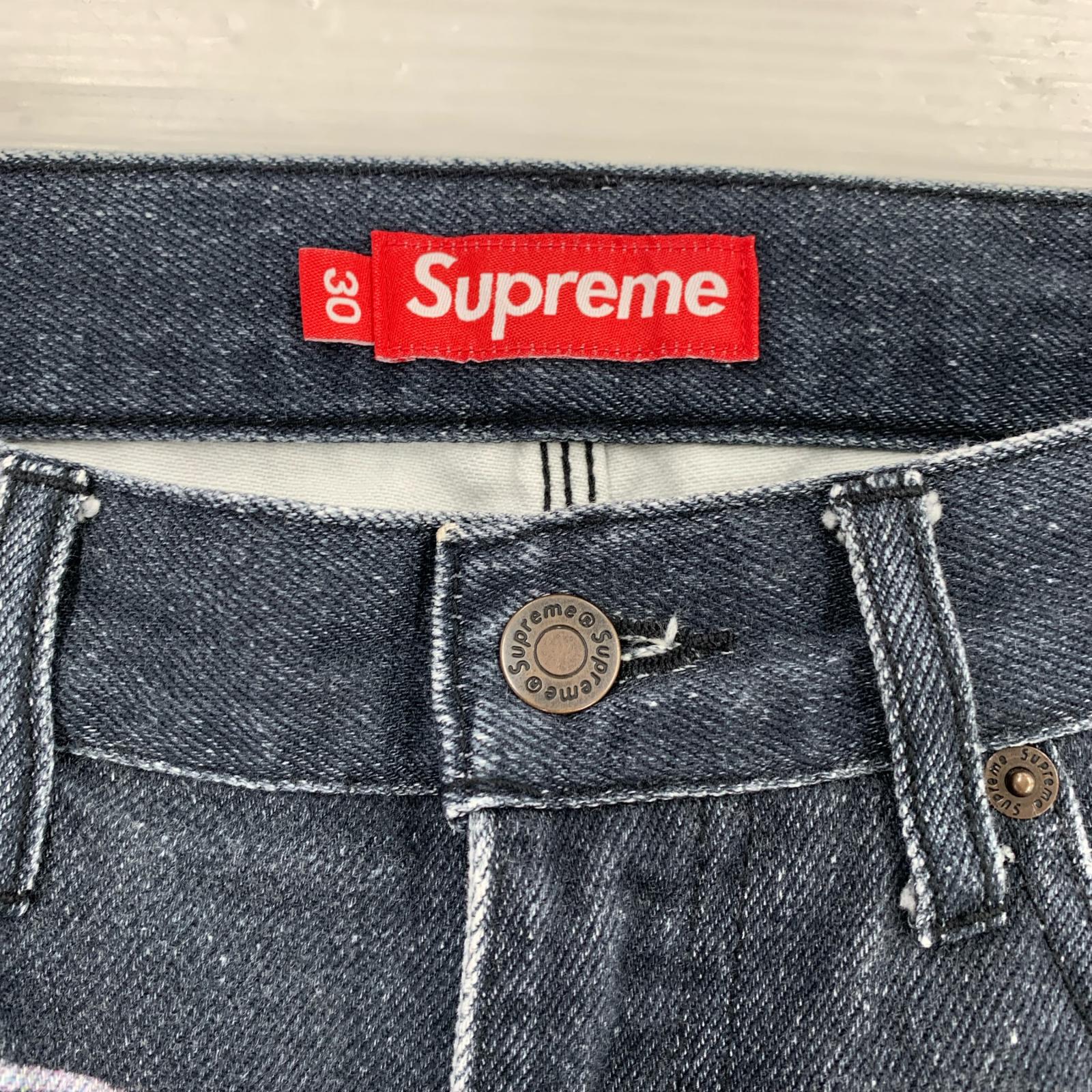 デニムパンツ Supreme 25SS Damien Hirst Painter Jean 30 30 ブルー