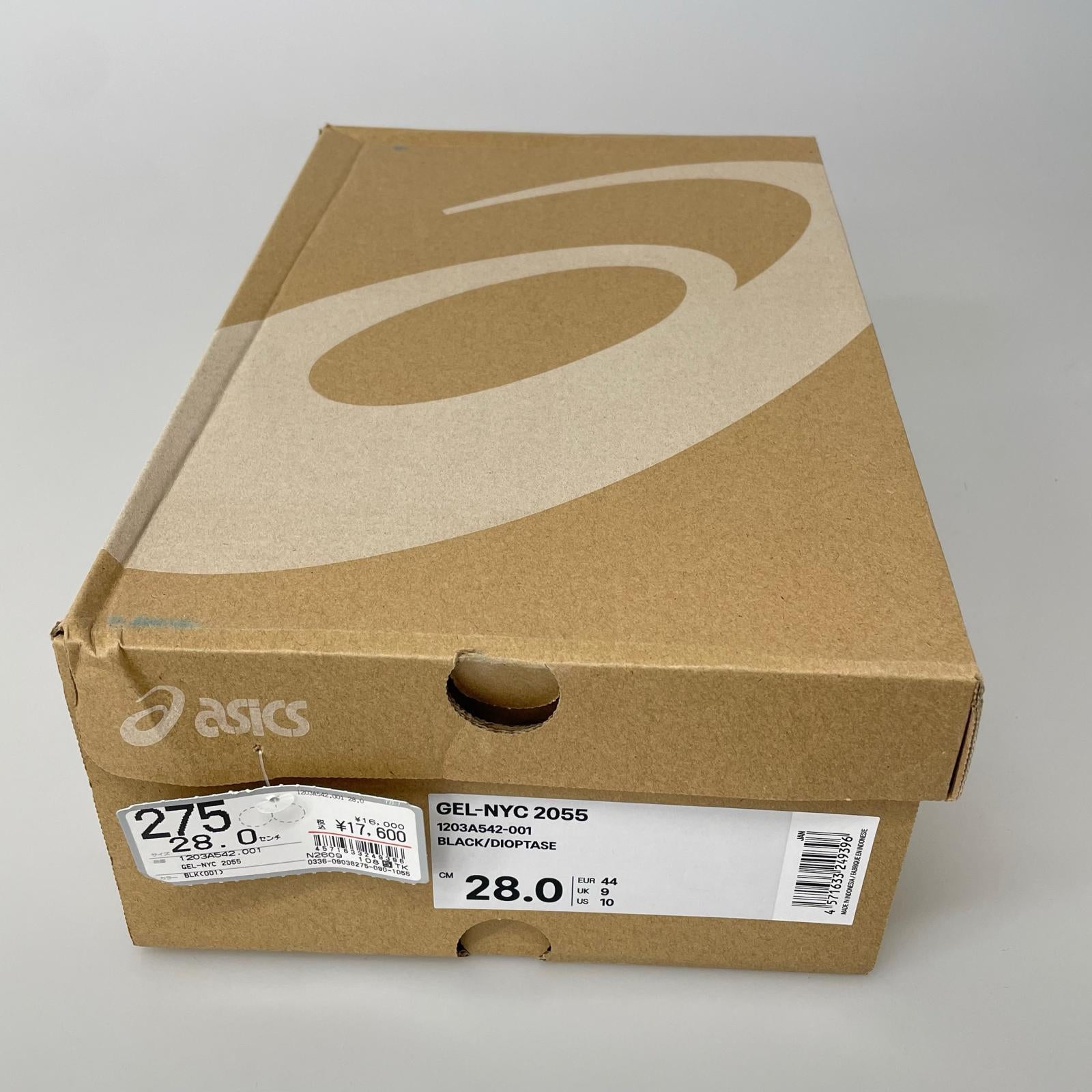 スニーカー ASICS GEL-NYC 2055 1203A542-001 28.0cm 28cm (US10 UK9 1/2 EU46)