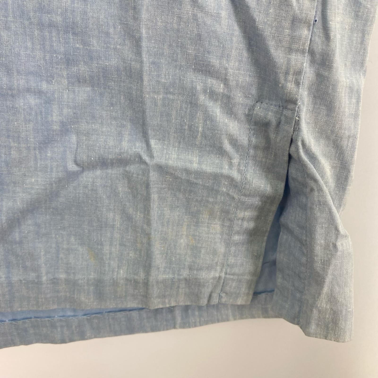 半袖シャツ 90s ビキニタグ プルオーバー 水色 (L) L ブルー