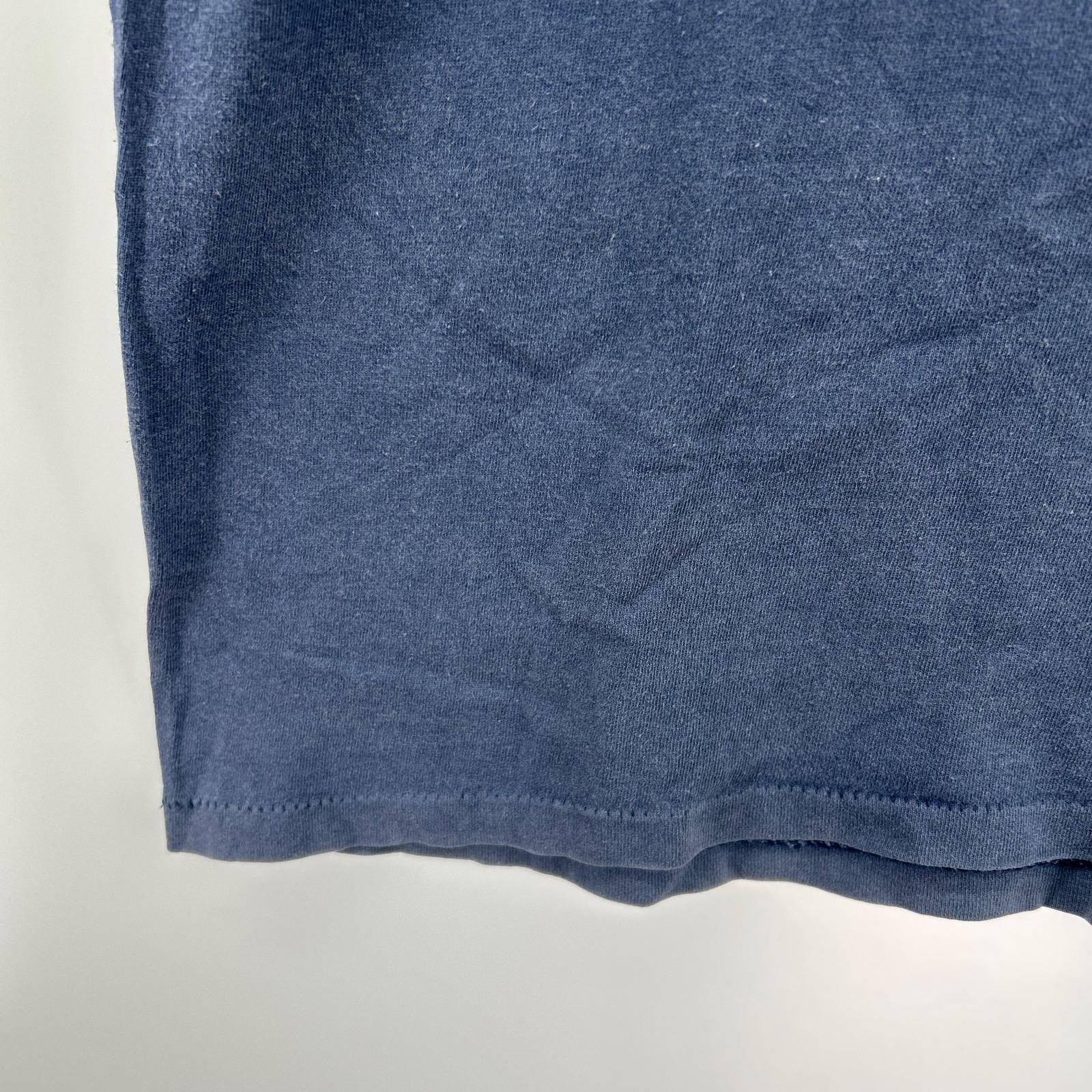 半袖Ｔシャツ 紺タグ/メキシコ製/ロゴプリントTシャツ LL ネイビー