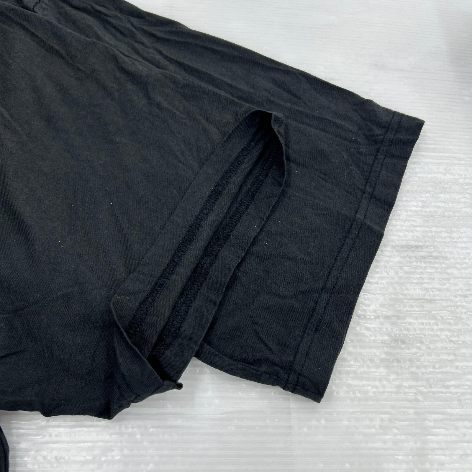 半袖Ｔシャツ パンダプリントTシャツ ブラック