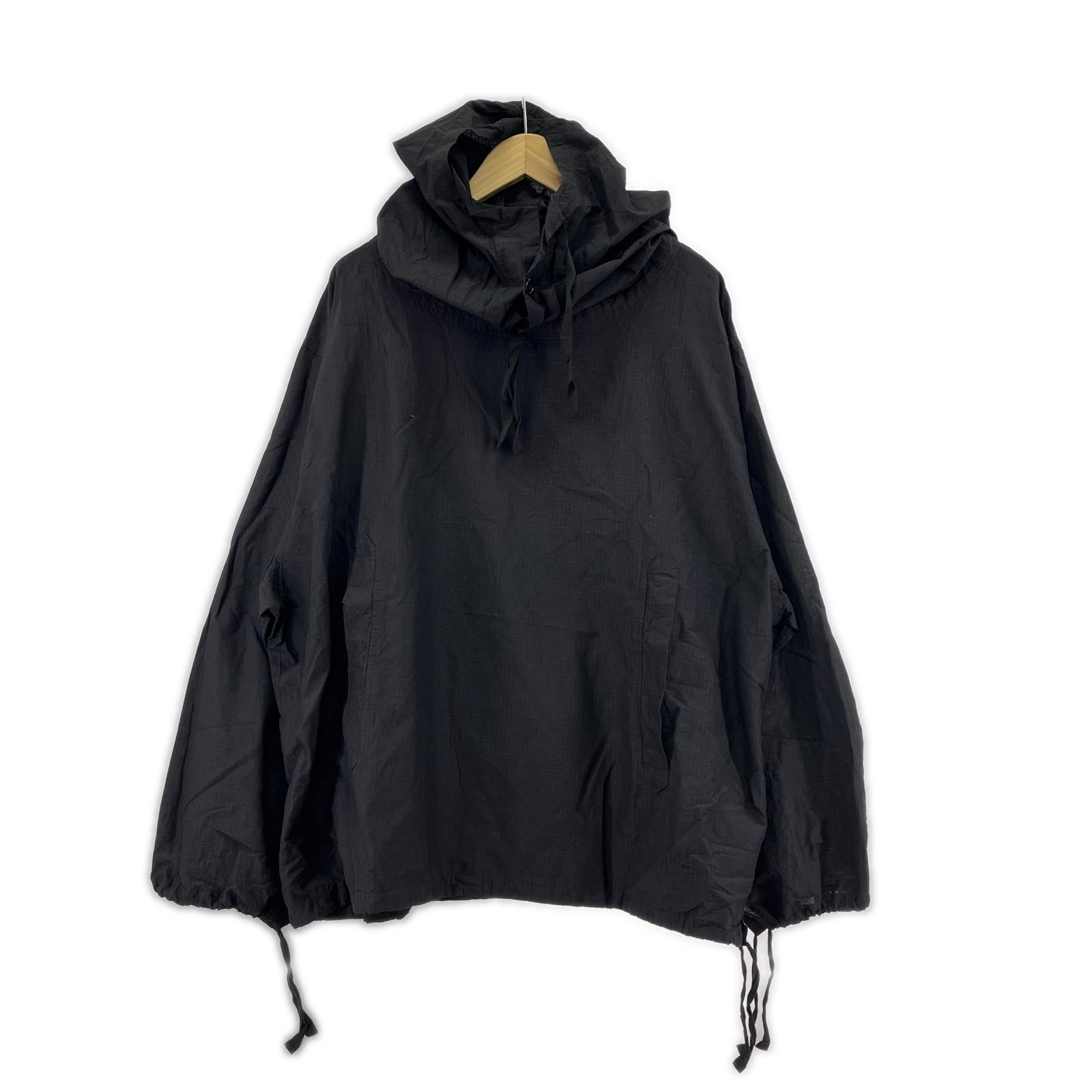 ジャケット COMOLI 26SS リップストップスモックパーカー 1 ブラック 1 ブラック