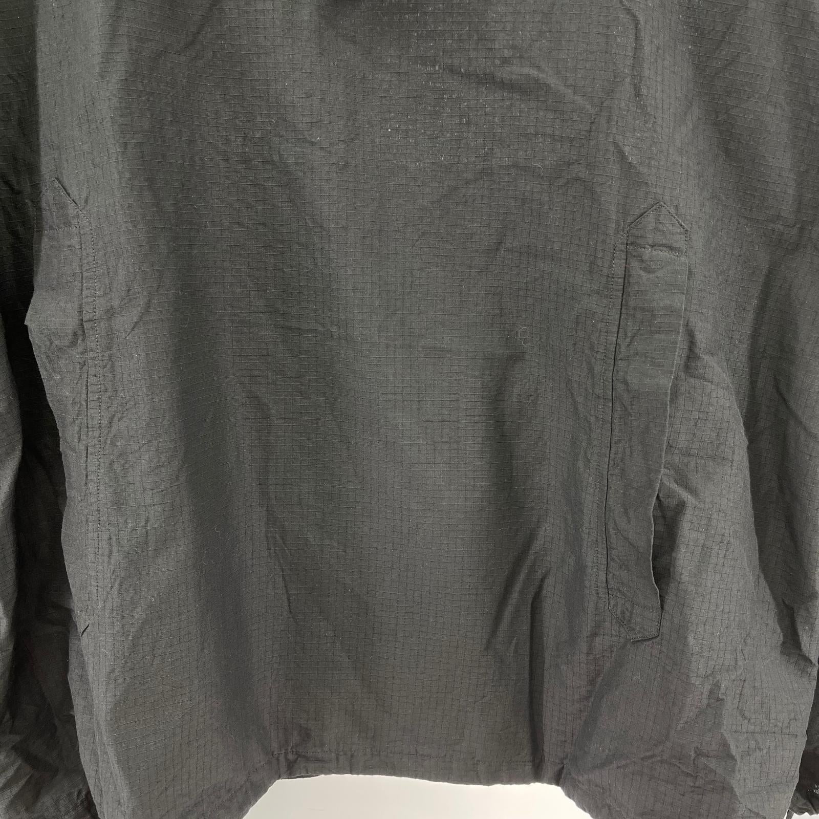 ジャケット COMOLI 26SS リップストップスモックパーカー 1 ブラック 1 ブラック