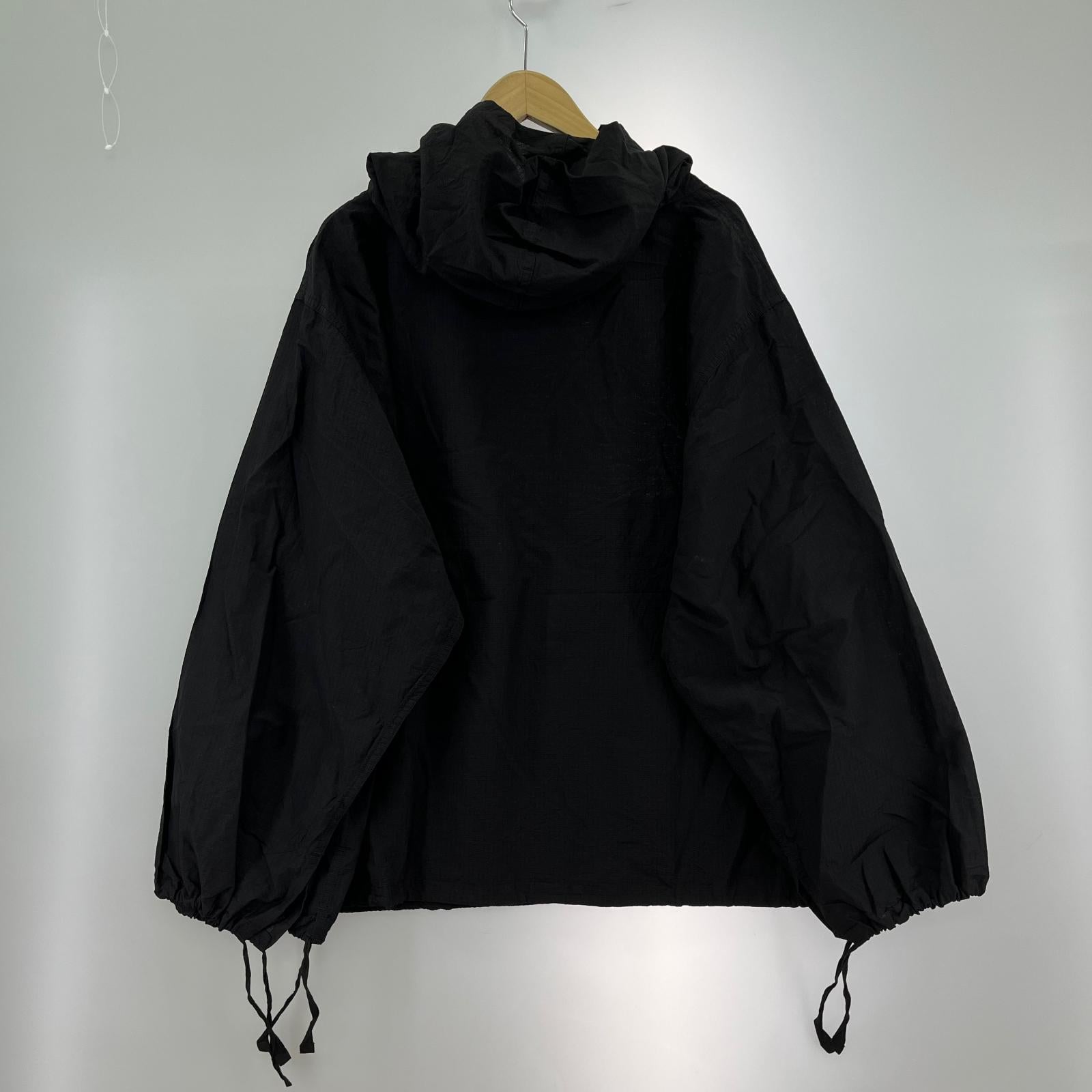 ジャケット COMOLI 26SS リップストップスモックパーカー 1 ブラック 1 ブラック