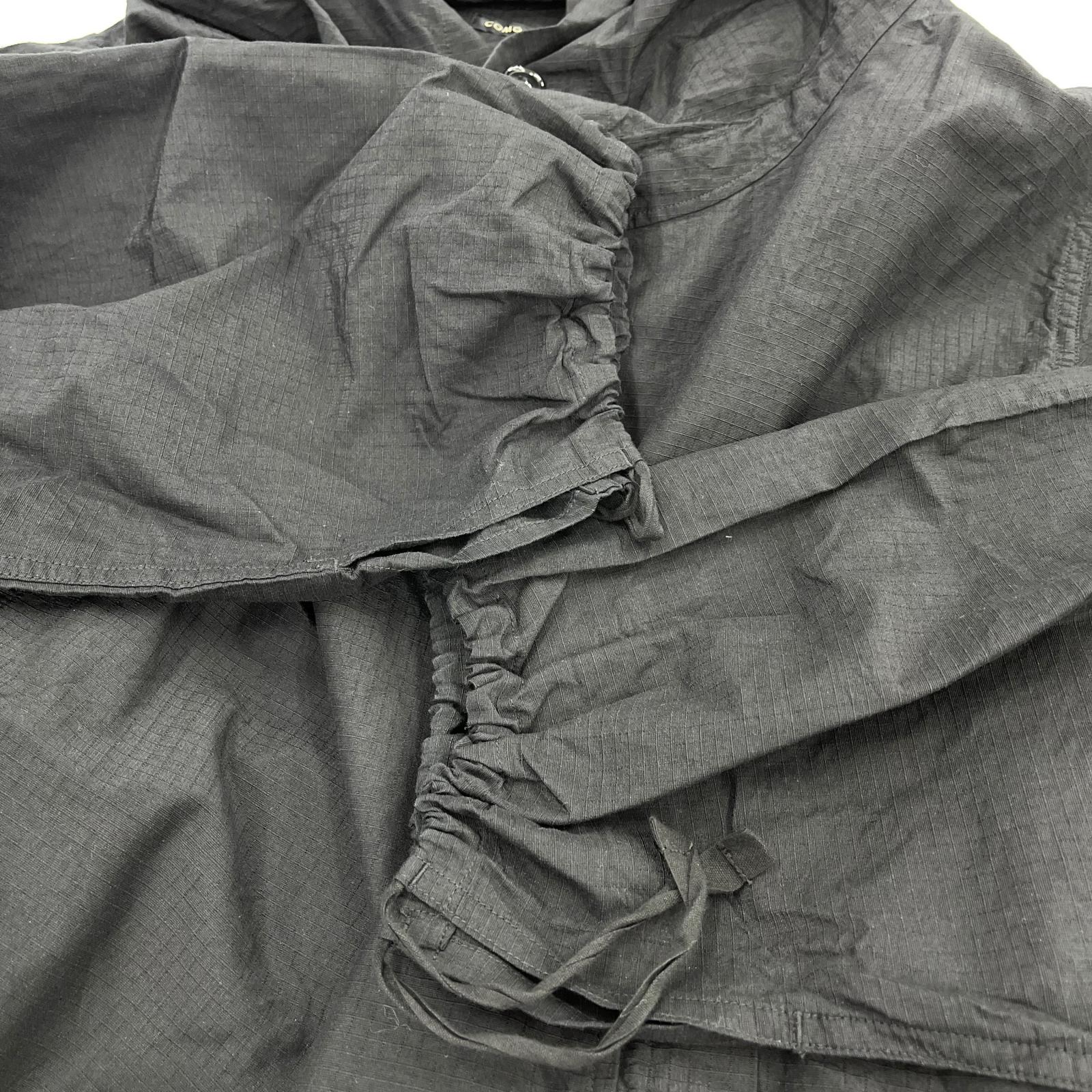 ジャケット COMOLI 26SS リップストップスモックパーカー 1 ブラック 1 ブラック