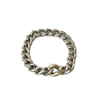 リング・指輪 Garden of Eden CURB CHAIN RING チェーンデザイン シルバーリング 19号