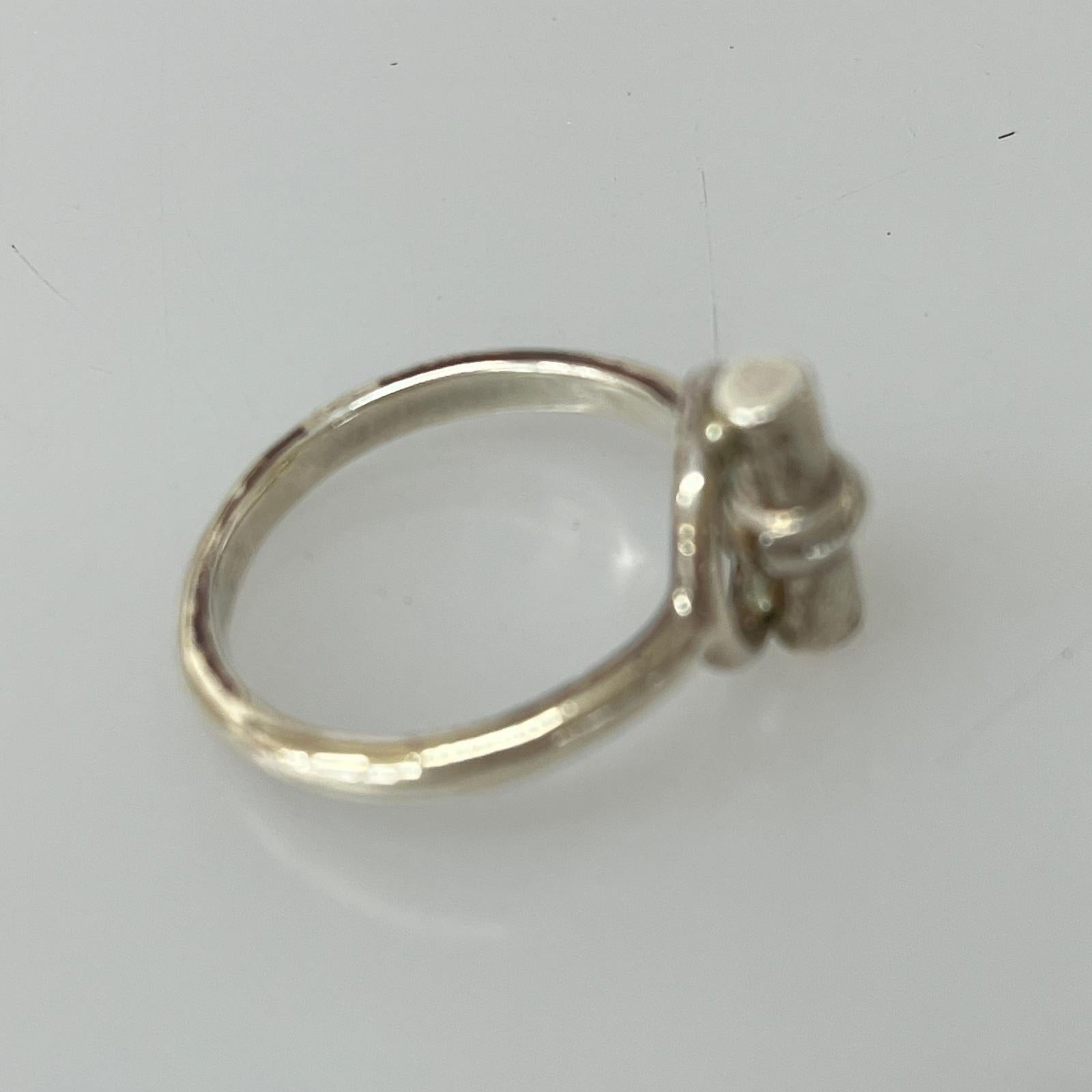 リング・指輪 Garden of Eden Circle T Ring トグルデザイン シルバー リング 19号