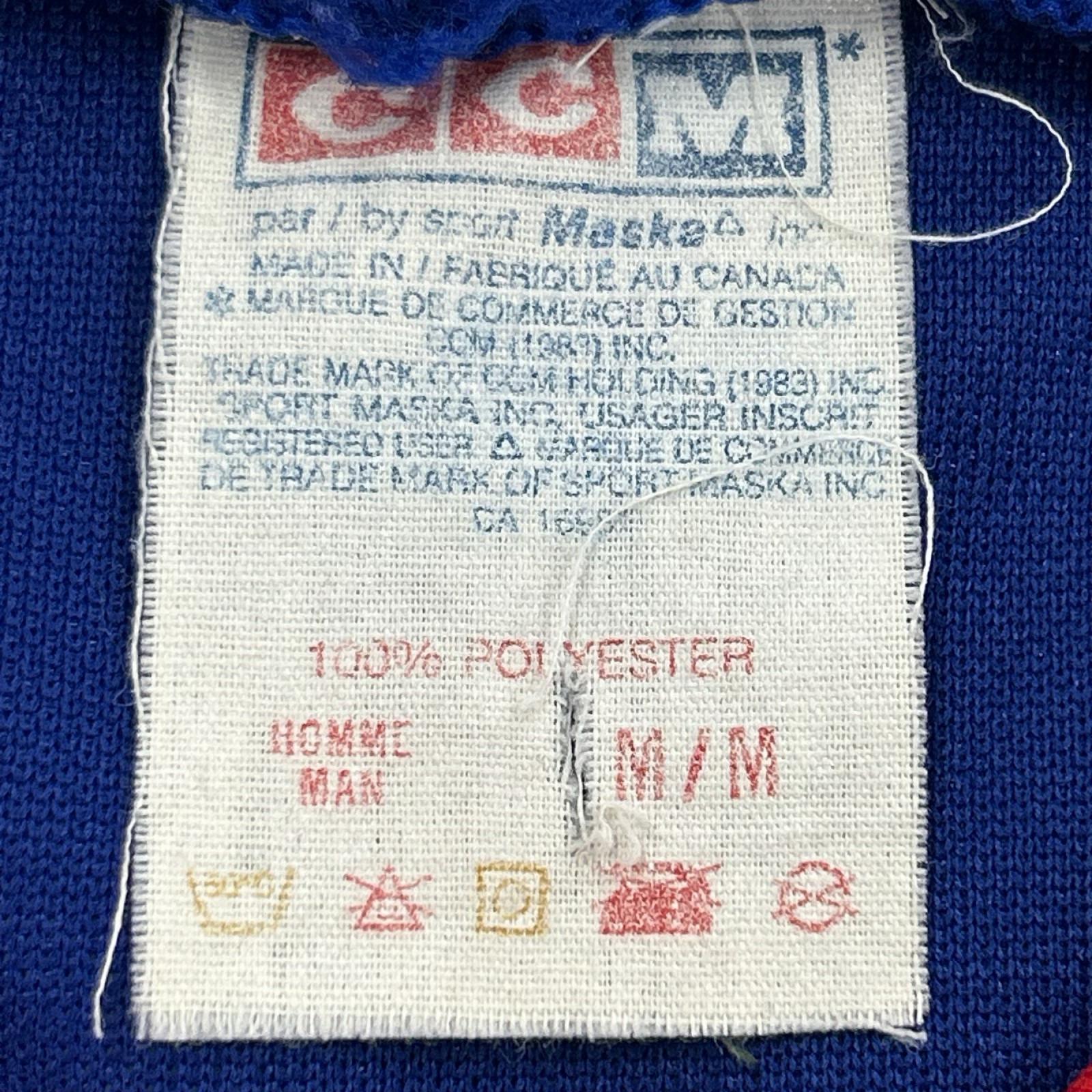 長袖Ｔシャツ CCM New York Rangers Garaves M M ブルー