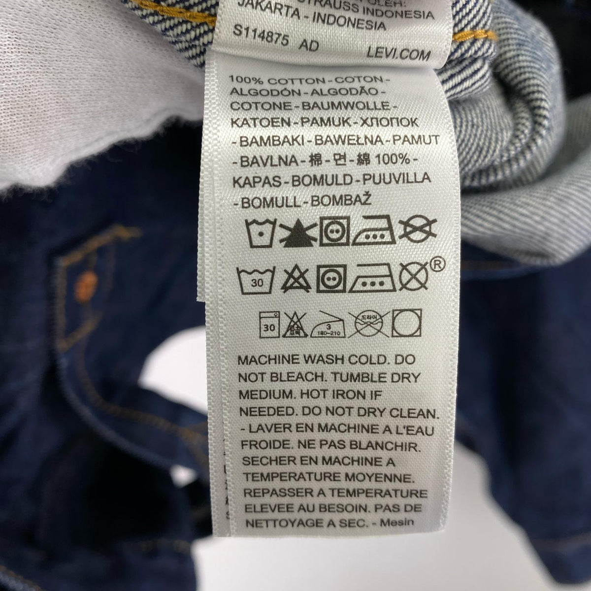 デニムジャケット JS別注 トラッカージャケット インディゴ ネイビー
