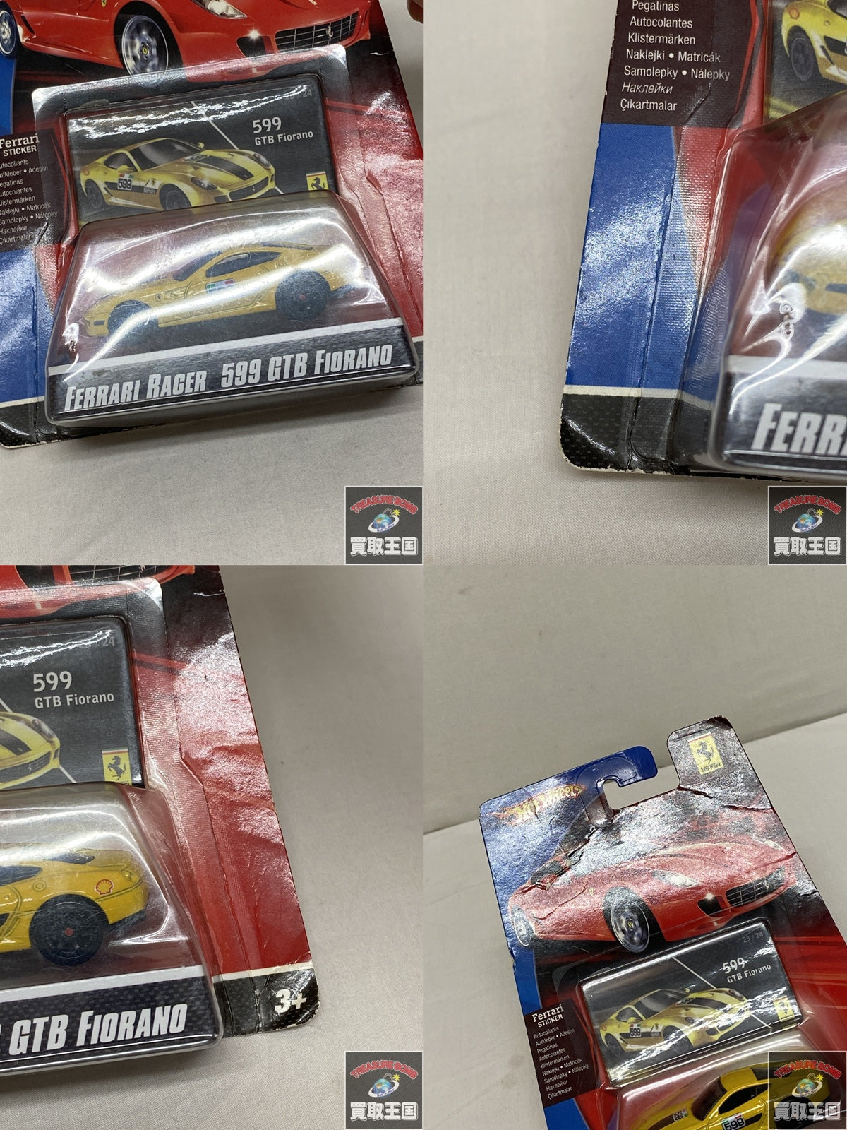HW FERRARI RACER 599 GTB FIORANO ミニカーその他