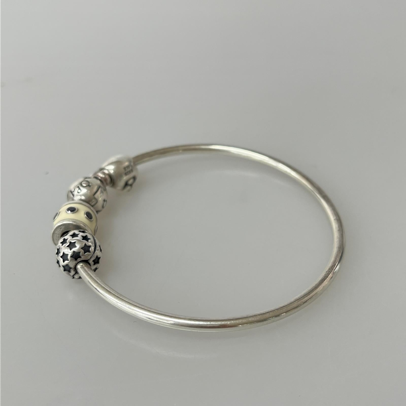ブレスレット PANDORA 925 チャーム付き ブレスレット