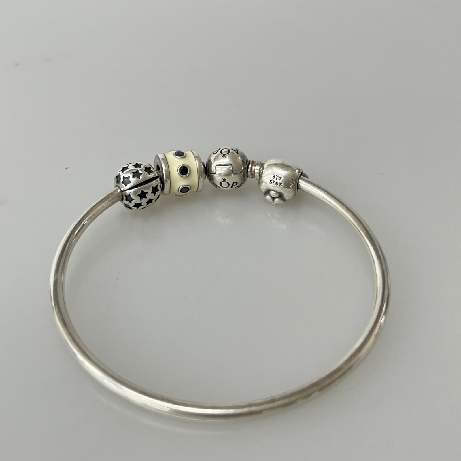 ブレスレット PANDORA 925 チャーム付き ブレスレット