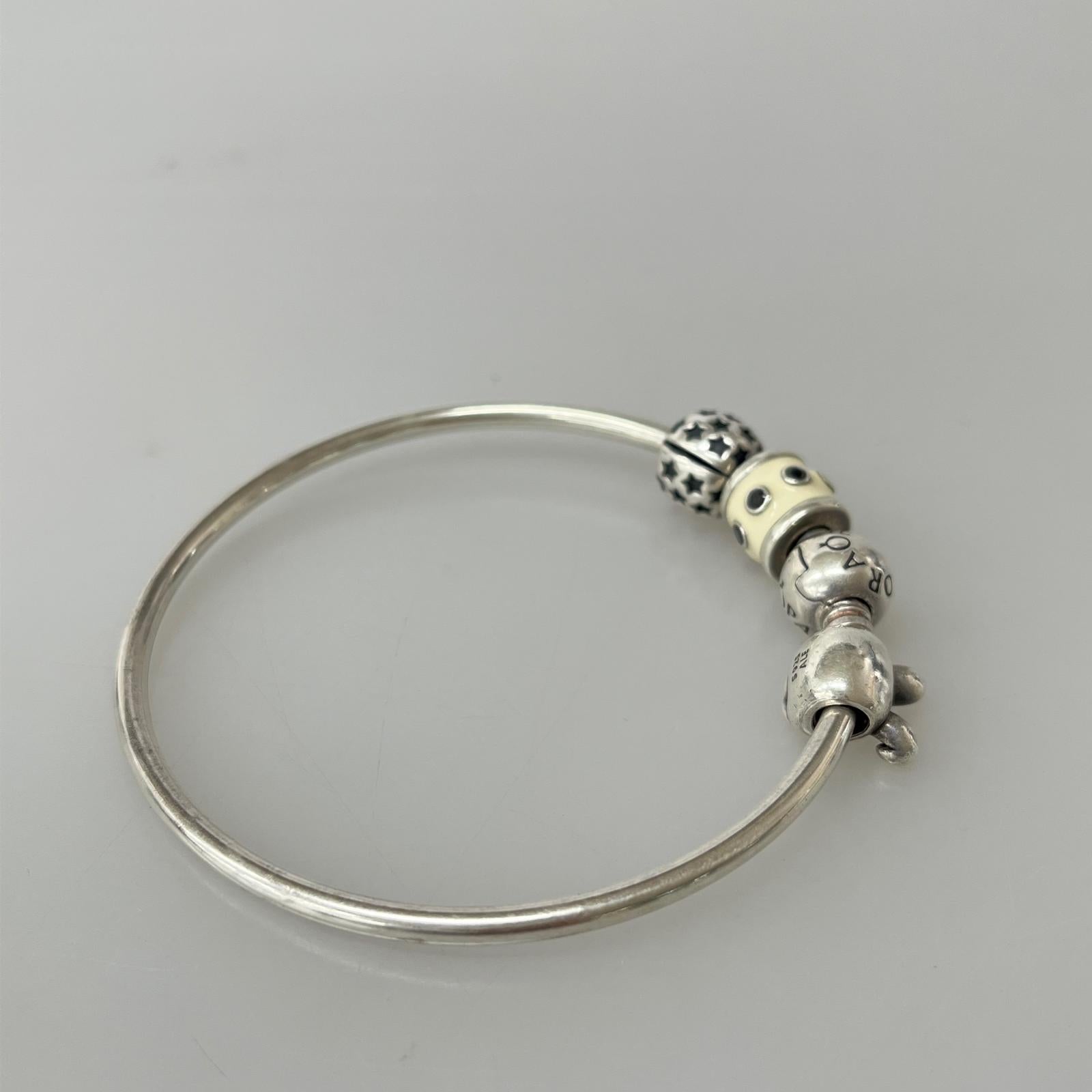 ブレスレット PANDORA 925 チャーム付き ブレスレット