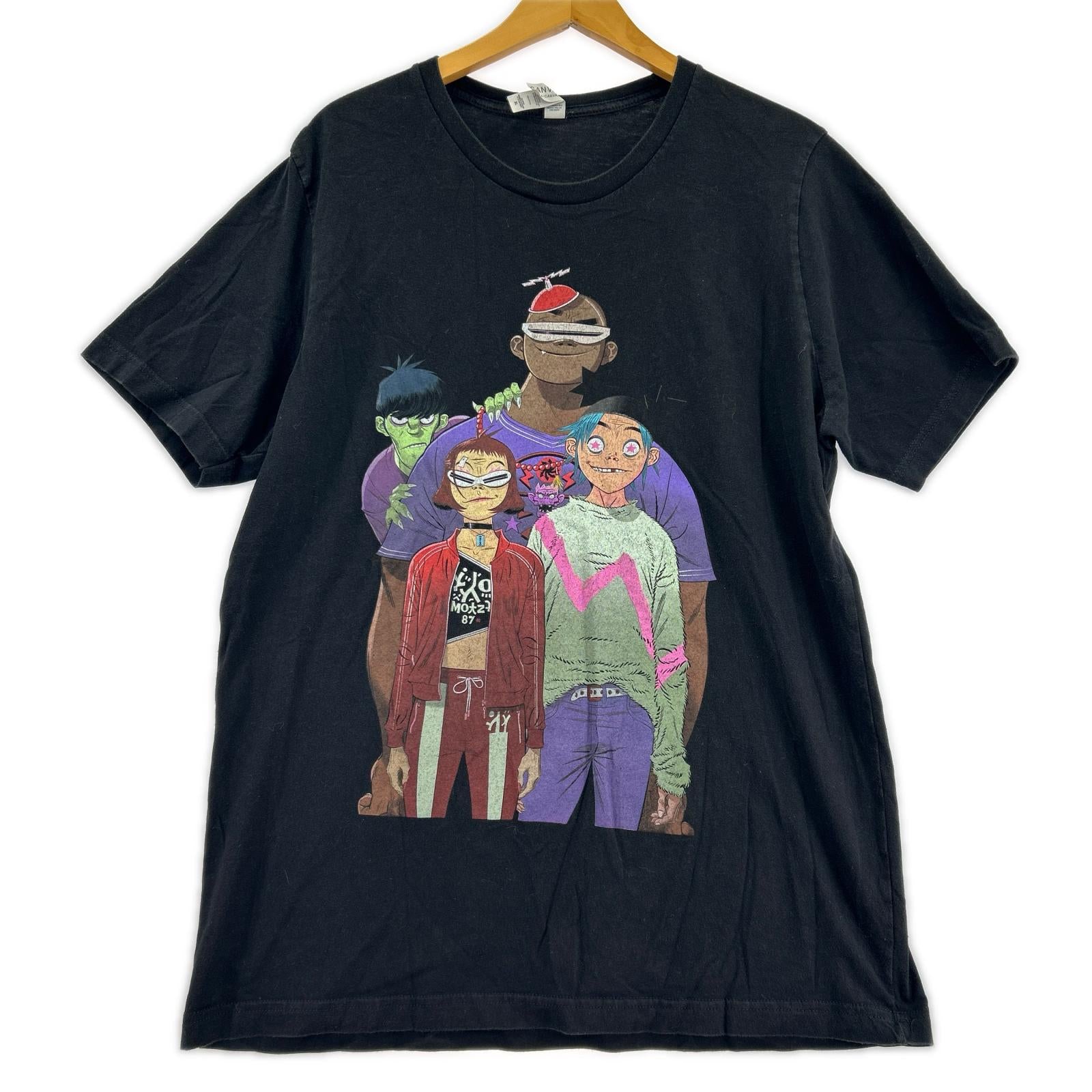半袖Ｔシャツ GORILLAZ/2022/黒 LL ブラック
