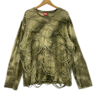 長袖Ｔシャツ DIESEL T-CRANET-LS デザインL/S Tee M オリーブ M