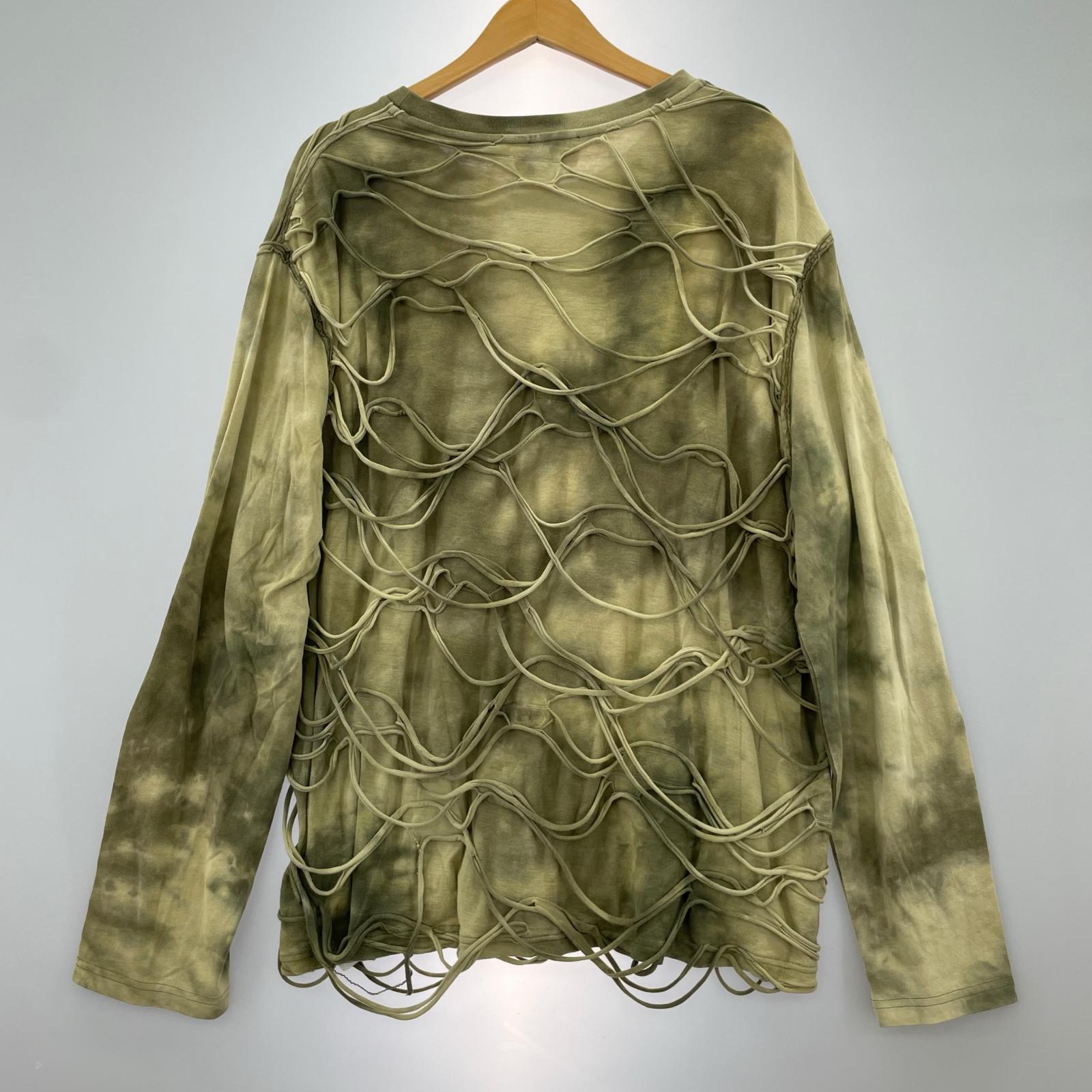 長袖Ｔシャツ DIESEL T-CRANET-LS デザインL/S Tee M オリーブ M