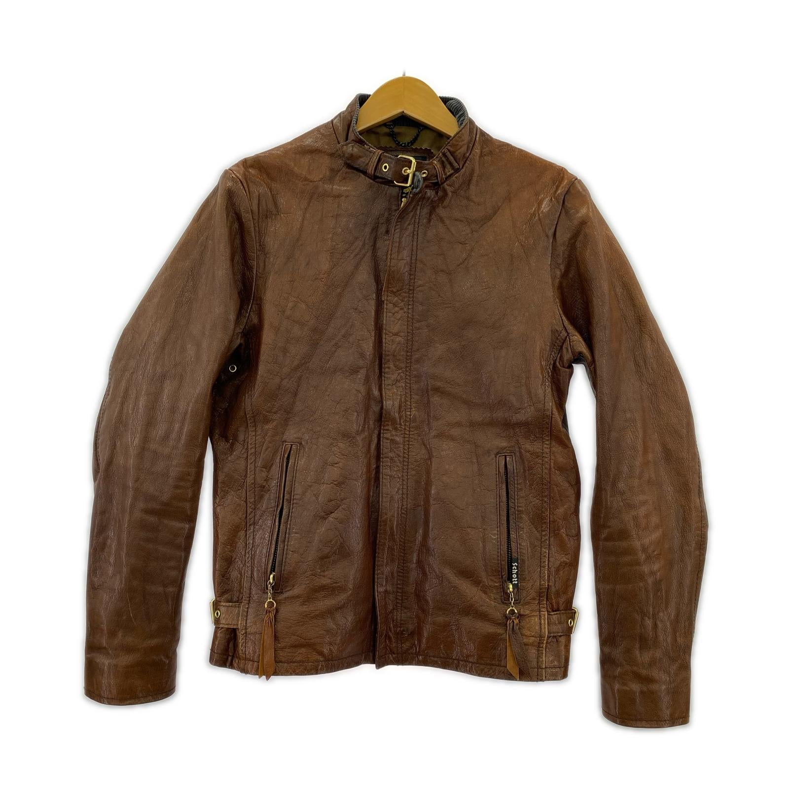 レザージャケット CLASSIC RACER JACKET 3101025 ゴートスキン (s)