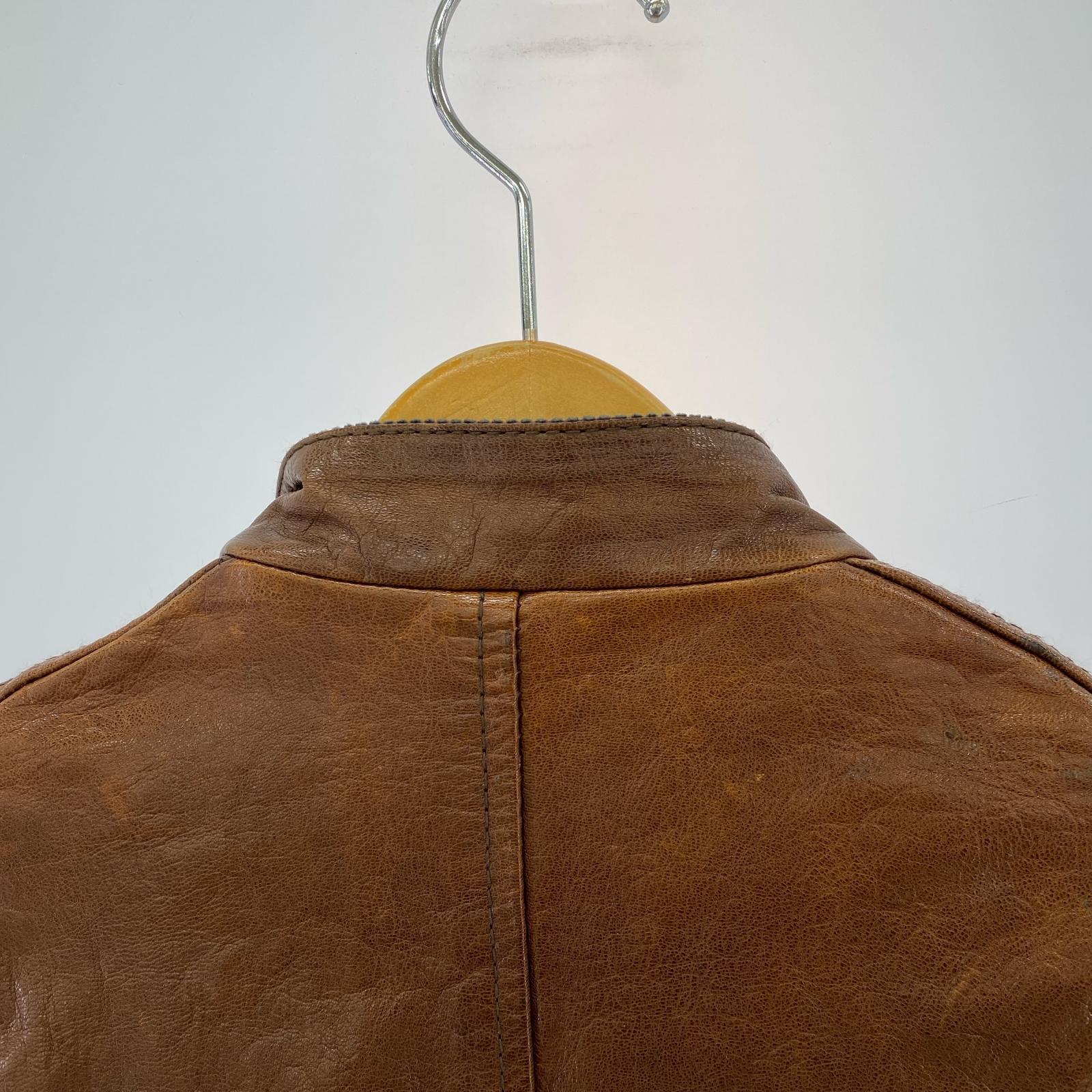レザージャケット CLASSIC RACER JACKET 3101025 ゴートスキン (s)