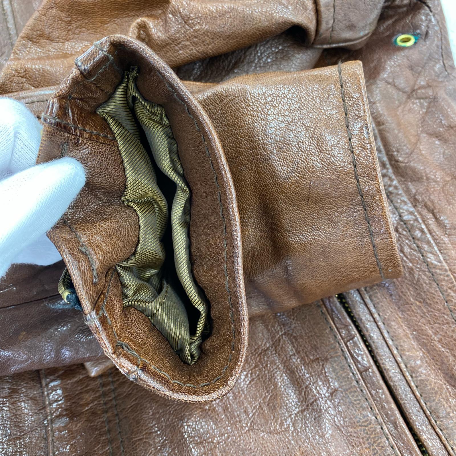 レザージャケット CLASSIC RACER JACKET 3101025 ゴートスキン (s)