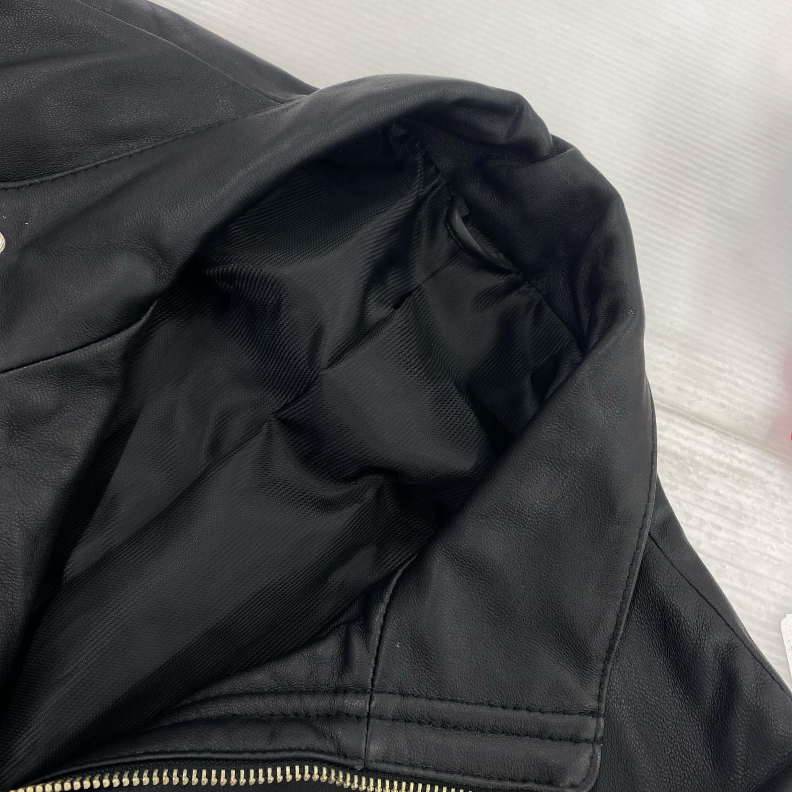 ジャケット CHRISTIAN MODE ラムレザーJKT L ブラック