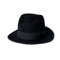 キャップ THE H.W.DOG ラビットファー 中折ハット ブラック