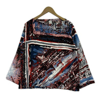長袖Ｔシャツ 風景柄 LSｶｯﾄｿｰ (40) 40