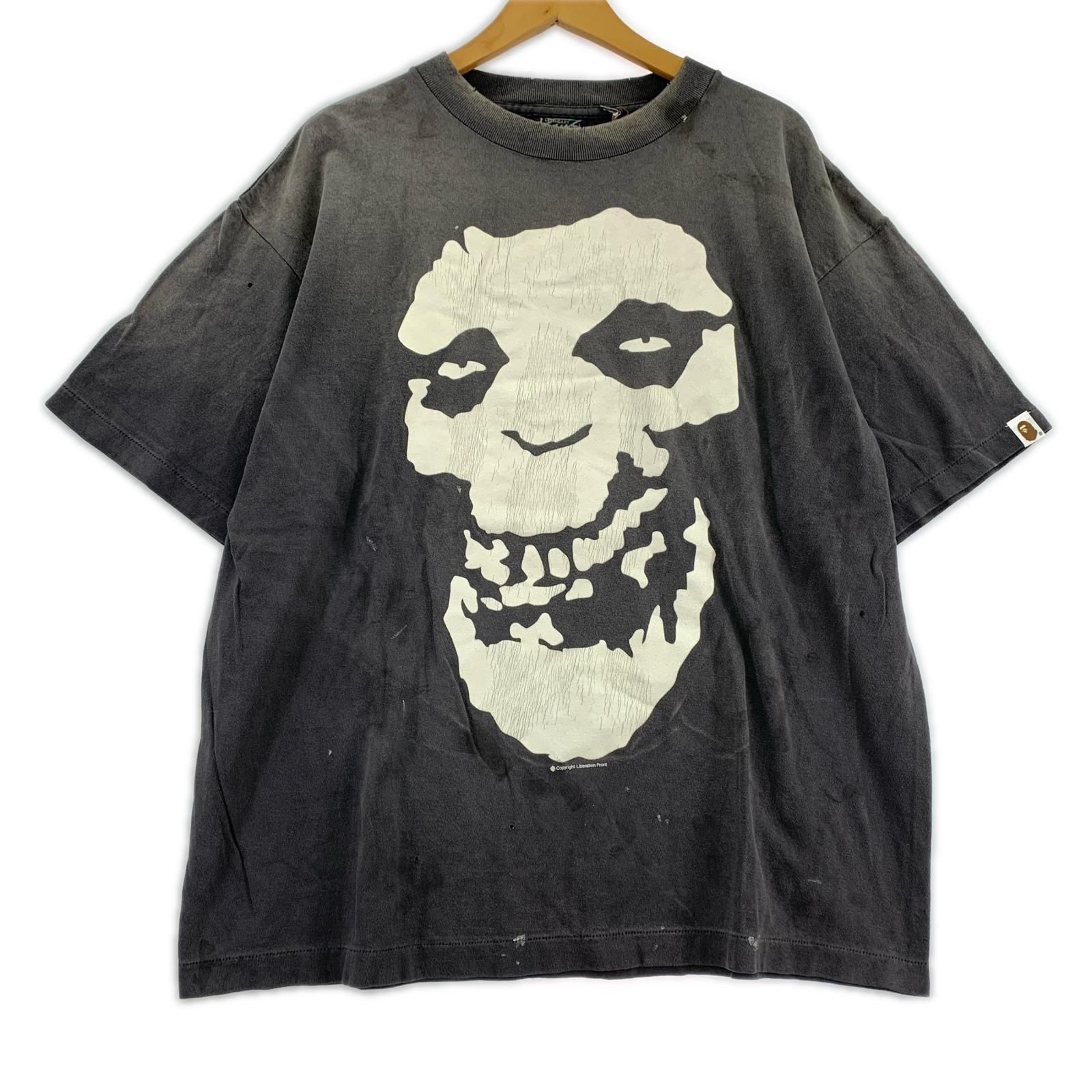 半袖Ｔシャツ SAINT MICHAEL×A BATHING APE 26SS BAPE_SS T-SHIRT／ALWAYS LOVE L ブラック L ブラック