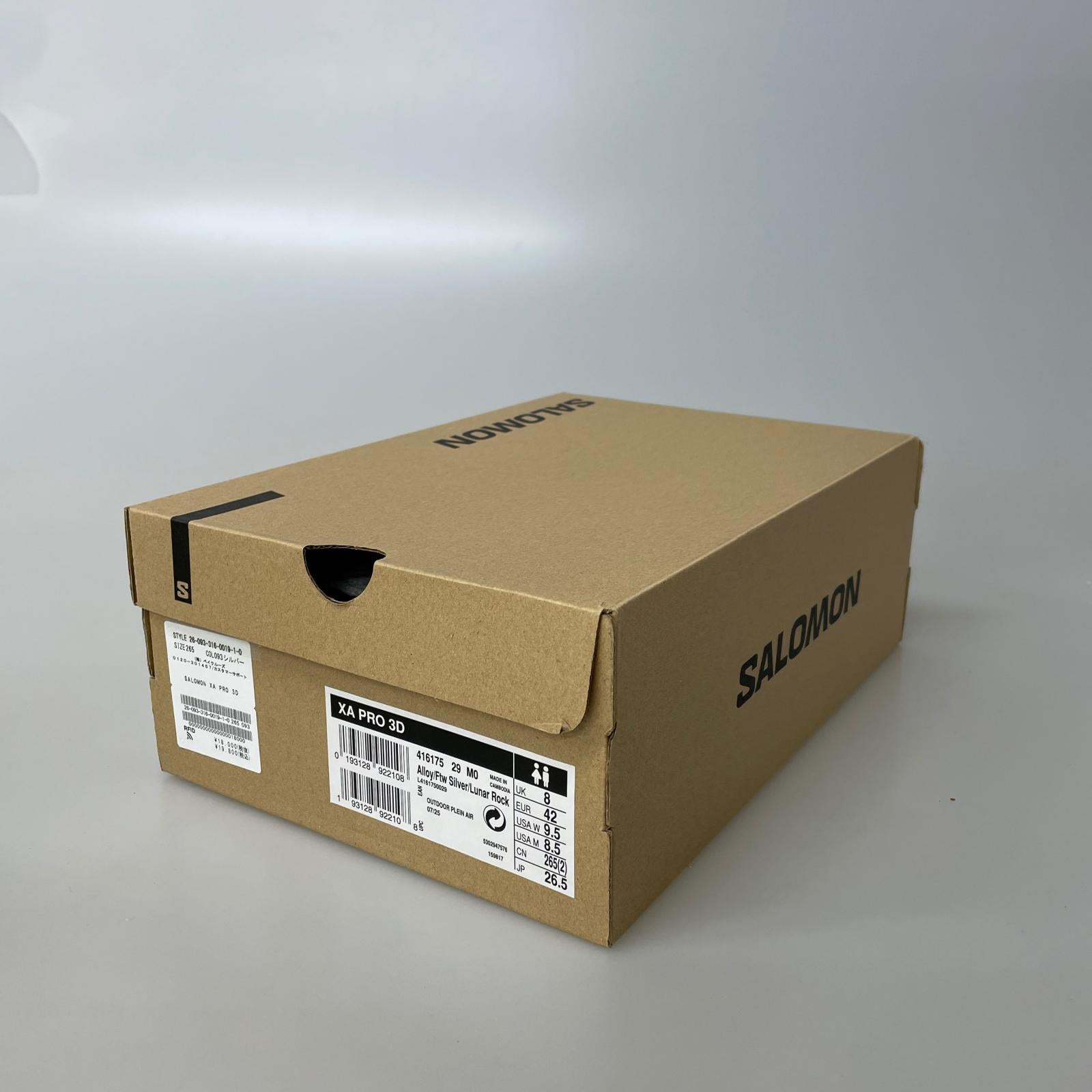 シューズ XA PRO 3D (26.5cm) 26.5cm (US8 1/2 UK8 EU43) グレー