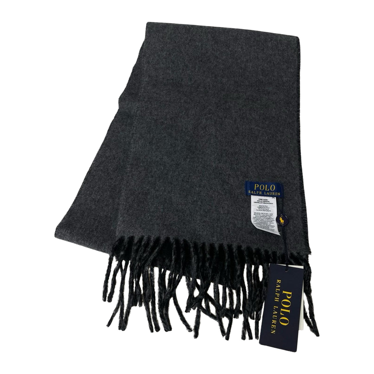 その他アクセサリー POLO RALPH LAUREN マフラー タグ付き グレー