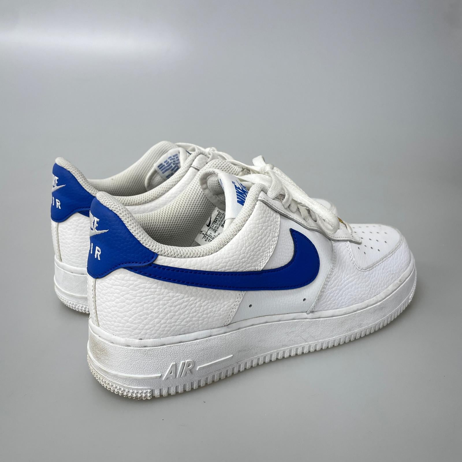 スニーカー AIR FORCE 1 PREMIUM BLUE VOID 27.0 27cm (US9 UK8 1/2 EU44) ホワイト