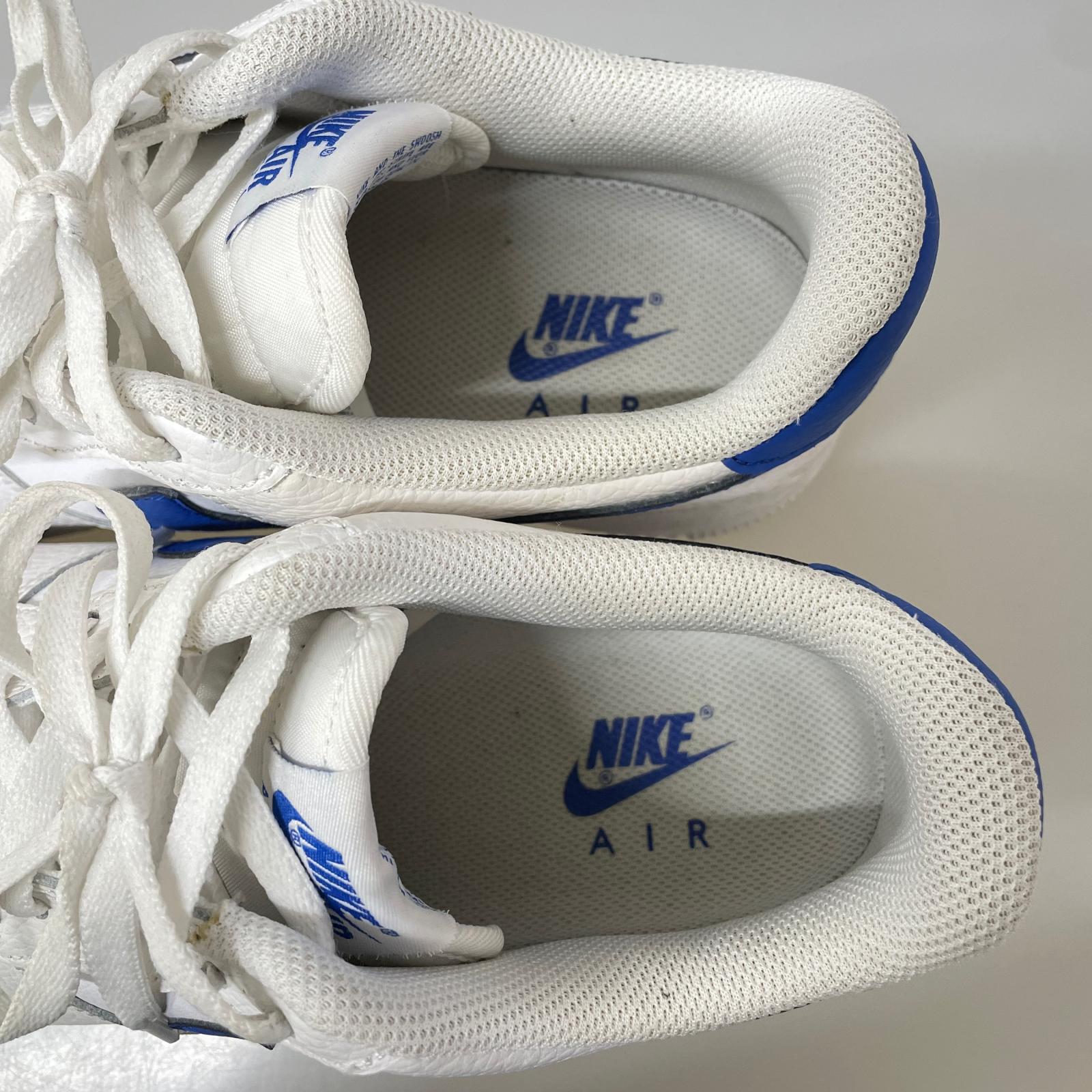 スニーカー AIR FORCE 1 PREMIUM BLUE VOID 27.0 27cm (US9 UK8 1/2 EU44) ホワイト