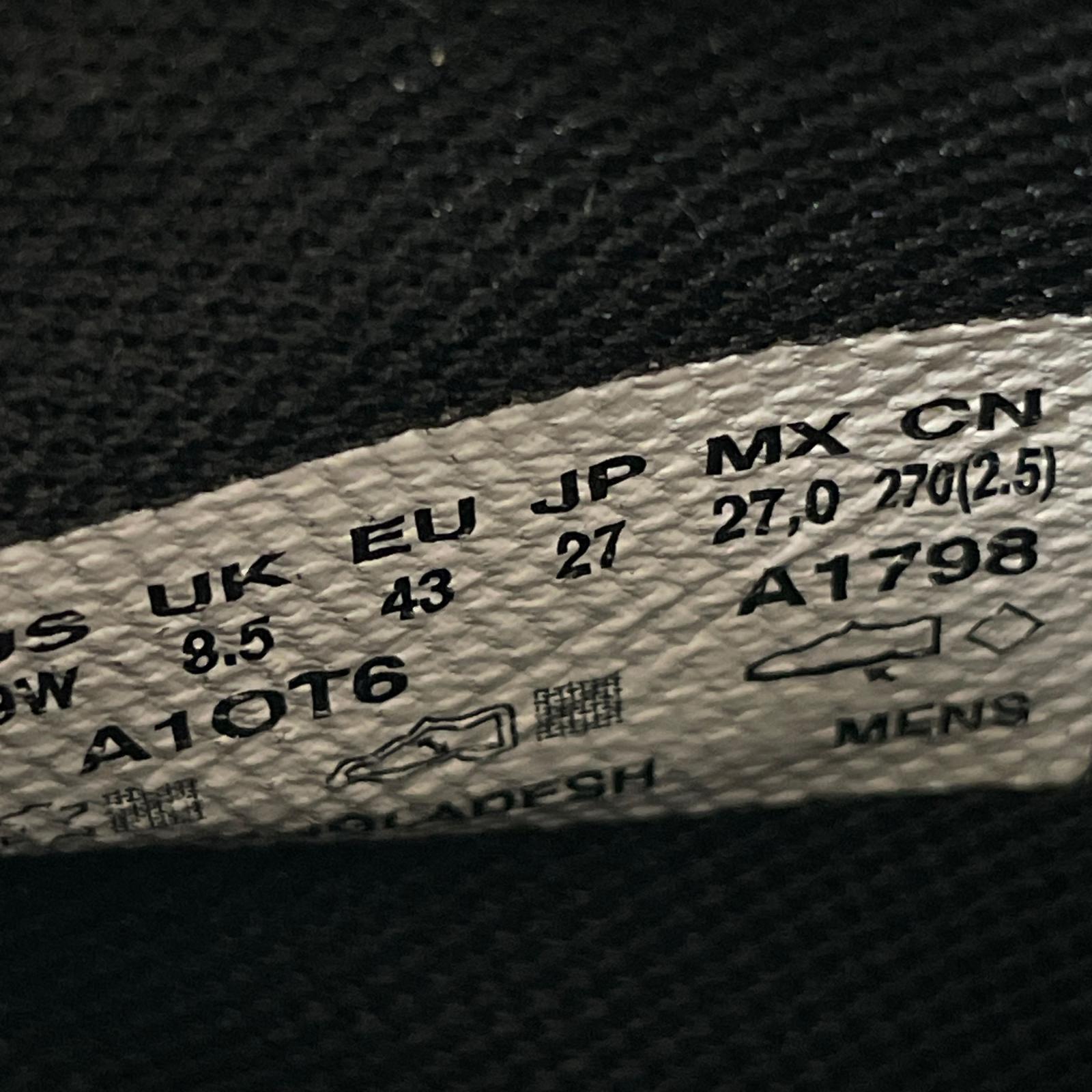 ブーツ 黒　9 27cm (US9 UK8 1/2 EU44) ブラック