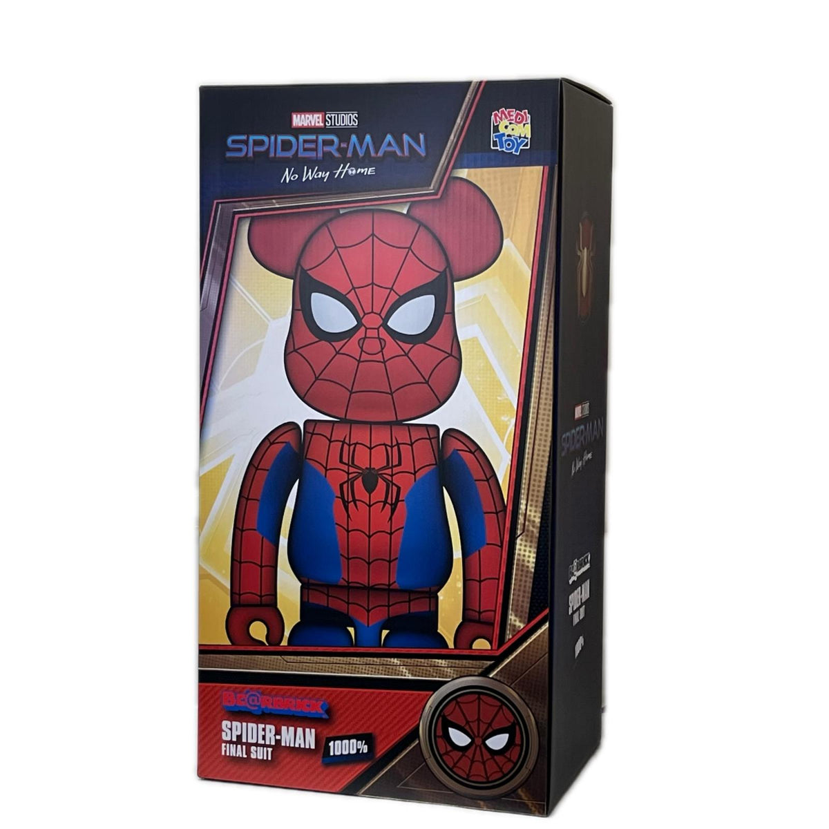 BE@RBRICK スパイダーマン ファイナルスーツVer. 1000% スパイダーマン：ノー・ウェイ・ホーム/Spider-Man: No Way Home メディコム・トイ フィギュア/グッズ